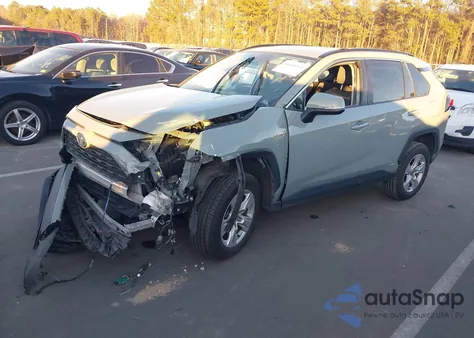 2021 Toyota Rav4 Hybrid Xle из США, поврежденный, VIN 4T3RWRFV2MU045231